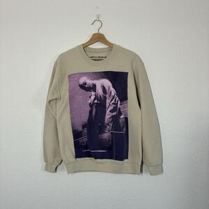 Sweetener World Tour Sweatshirt Mens Small Beige Ariana Grande 2019 Concert
